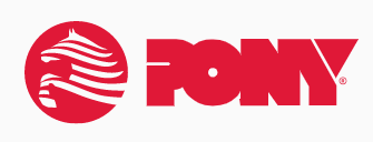 pony鹏尼夹机品牌标志logo