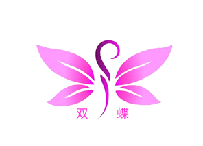 双蝶门帘品牌标志logo