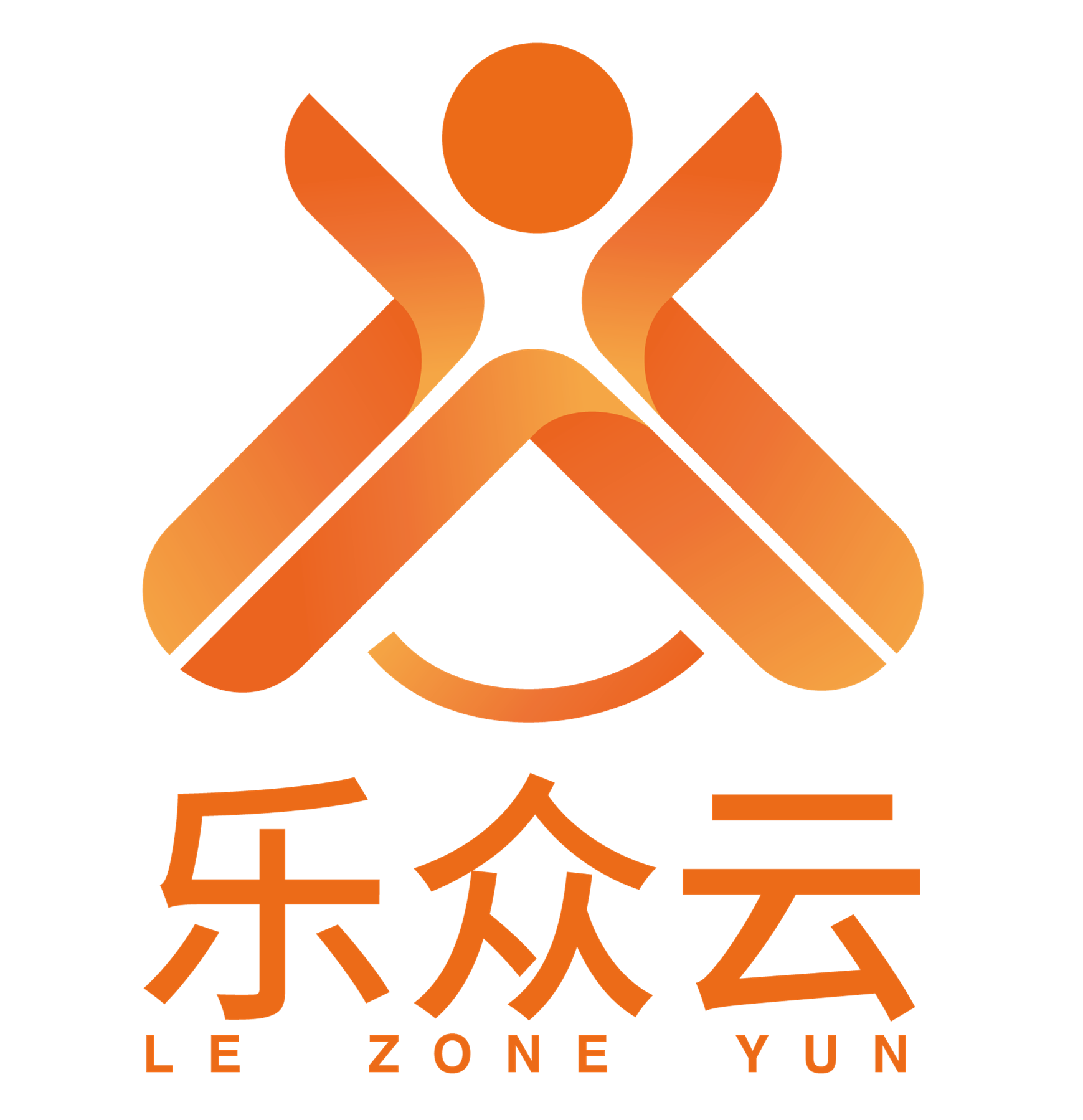 乐众云品牌标志logo