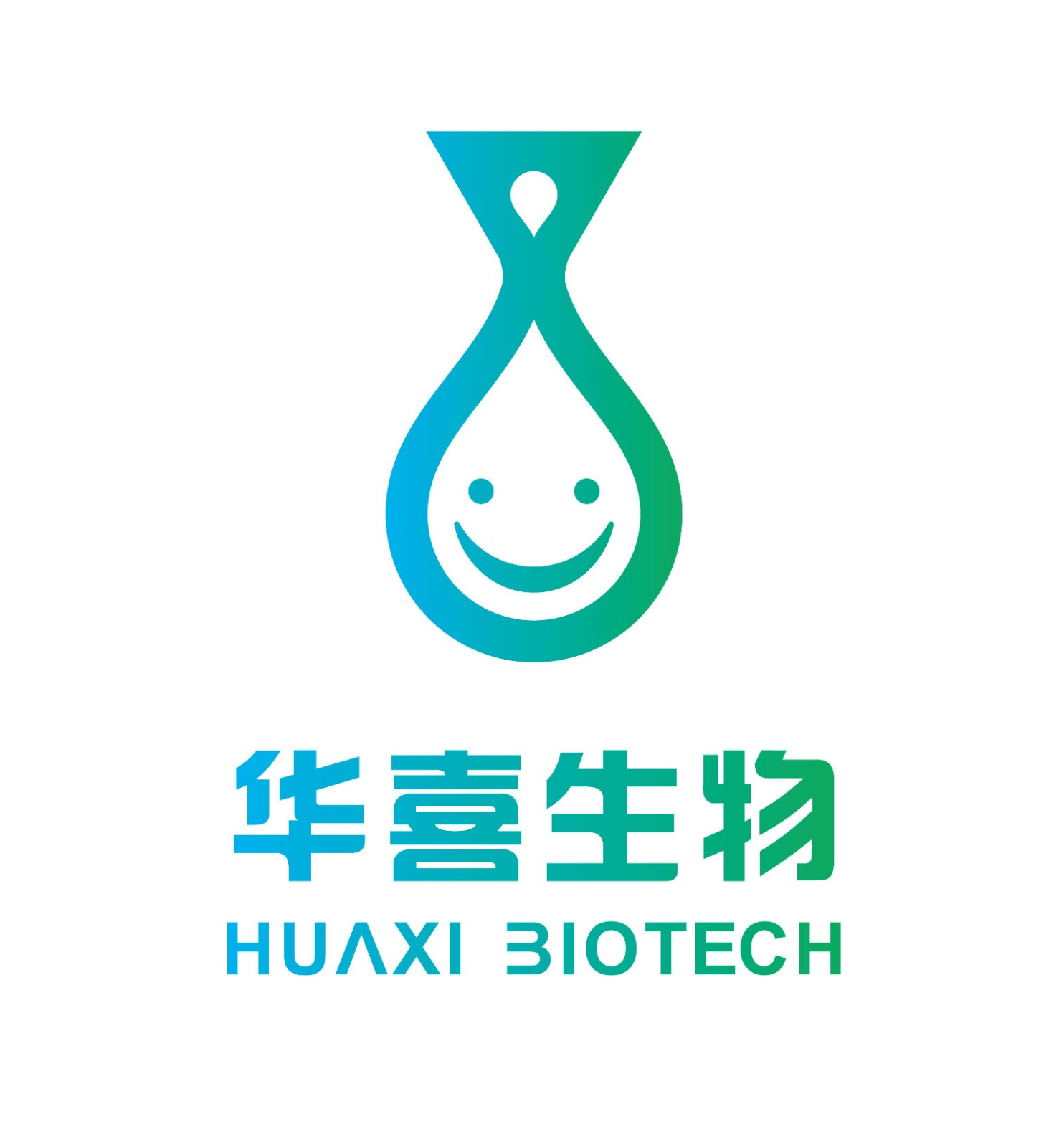 华喜生物品牌标志logo