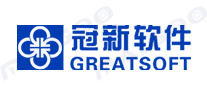 冠新软件品牌标志logo
