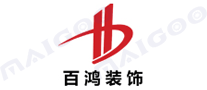 百鸿装饰品牌标志logo
