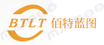 佰特蓝图btlt品牌标志logo